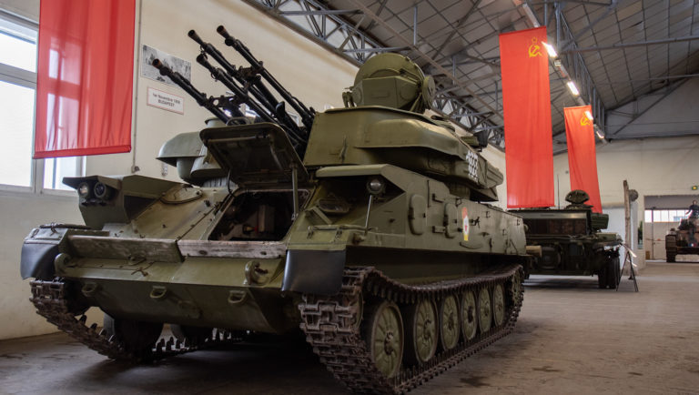 tank soviet au musée des blindées de Saumur