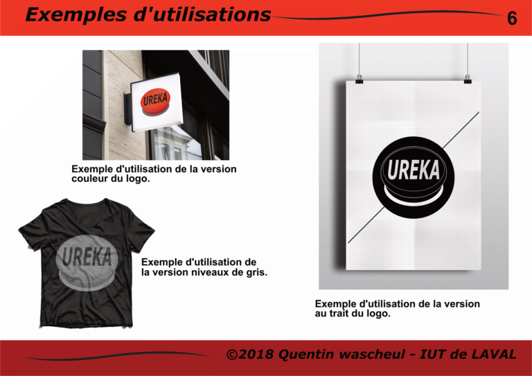 Charte graphique de Ureka page 7